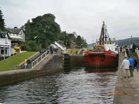 Fort Augustus - Schleusentreppe am Caledonischen Kanal