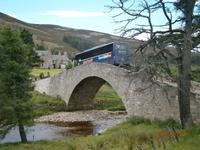 Grampion Mountains  Gairnsheel Bridge