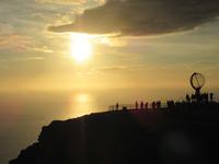 Mitternachtssonne am Nordkap
