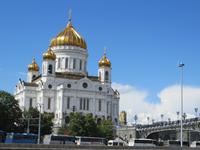 Moskwa Flussschifffahrt: Christi Erlöser Kirche