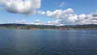 Fahrtimpressionen mit der Hurtigrute von Trondheim nach Kristiansund...