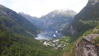 Blick auf den Geirangerfjord