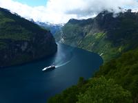 097. Blick vom Adlerkehren auf den Geirangerfjord, Norwegen, AIDAvita