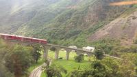 Bernina-Express, Fahrt von Pontresina nach Tirano