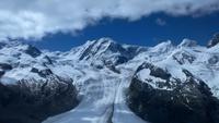 Gornergratbahn-Monte-Rosa-Massiv
