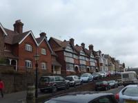 Spaziergang durch Arundel - hier schöne Häuserzeile