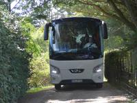 Trewidden Garden Maßarbeit bei der Ausfahrt