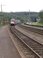 Zug der LuxemburgerVerkehrsbetriebe