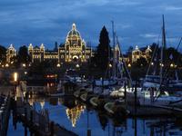 Victoria und sein Parlamentsgebaeude