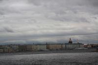 Blick auf St. Petersburg vom Boot