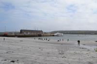 Anlegestelle bei Ebbe, Inishmore