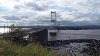 Einer der Severn Bridges bei Bristol 