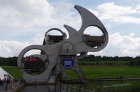 Das Schiffshebewerk Falkirk Wheel 