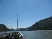 Schiffahrt, Blick auf St. Goar