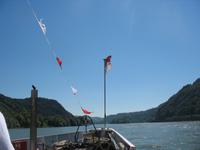 Schiffahrt, Blick auf St. Goar