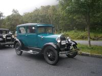 Oldtimer vor den Trollstiegen