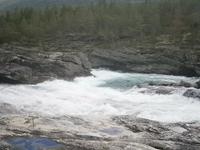 Stromschnellen in Donefoss