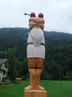 In Interlaken treffen wir auch den Sohn von Wilhelm Tell