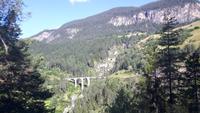 Fahrt mit dem Glacier-Express (Landwasser-Viadukt bei Filisur)