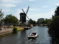 Leiden - Mühle De Put am alten Rhein