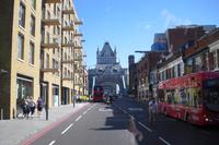 Zufahrt zur Tower Bridge