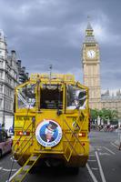 Auf dem Weg zum Hotel - ein Amphibienfahrzeug in London