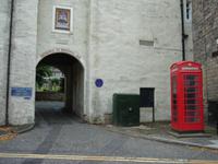 Am alten Gefängnis von Jedburgh