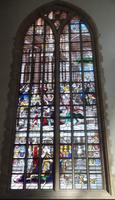 Fensterglas der Sant Janskirche in Gouda