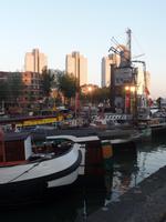 Der historische Hafen von Rotterdam