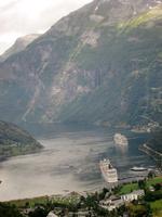 Blick auf den Geirangerfjord
