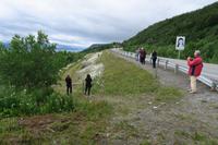 Pause Blick auf Narvik