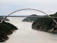 Autobahnbrücke Swinesund , Grenze Norwegen/Schweden