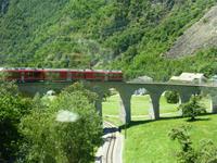 Fahrt mit dem Bernina Express