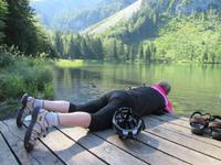 E-Bike Radtour der Eberhardt TRAVEL Gruppe im Juli 2016 durch das Chiemgau