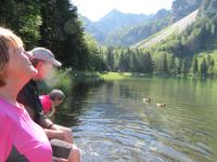 E-Bike Radtour der Eberhardt TRAVEL Gruppe im Juli 2016 durch das Chiemgau