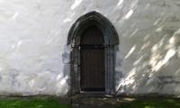 Tür am Kloster Utstein