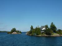 Bootsfahrt bei den 1000 Inseln