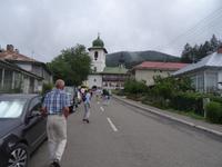 Der Weg zum Kloster Agapia
