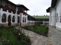Innenhof des Klosters Agapia