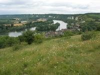 Tal der Seine am Chateau Gaillard