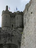 Mont St.-Michel Festungsmauer