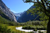 410 Wanderung zum Briksdalsbreen