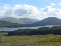 Rannoch Moor mit Blick auf  den Loch Tomitull