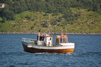 Fischerboot im Raftsund