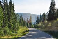 Vom Polarkreis auf der E6 in Richtung Mo i Rana