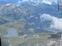 040 Engelberg - auf dem Titlis  - Blick zum Trübsee
