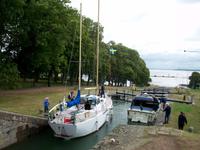 Schleusentreppe in Berg 