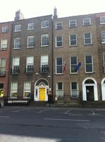 Georgianische Stadthäuser in Dublin