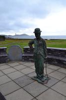 Statue in Gedenken an Charlie Chaplin, Waterville