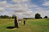 UNESCO Weltkulturerbe und National Trust Avebury Henge